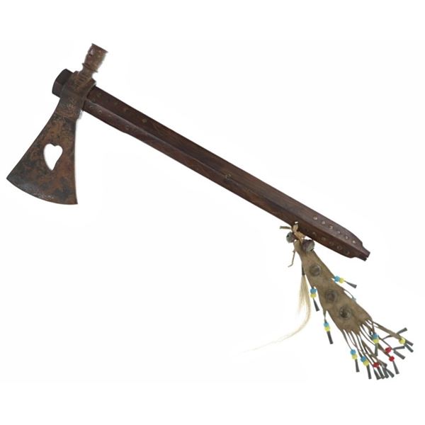 Reservation Era Southern Plains Pipe Tomahawk