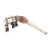 Image 1 : Plains Indians Coyote Antler Medicine Rattle Stick