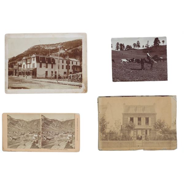 Montana & Colorado Original Photos Late 19th C (4)