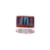 Image 2 : Ca. 1970's Zuni Multi-Stone Inlay Heavy Ring