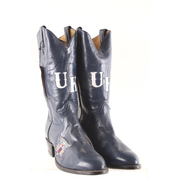 Custom Tony Lama University of Kentucky Boots