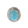 Image 2 : Navajo R. Sam Sterling Silver Turquoise Earrings