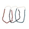 Image 1 : Venetian Lampwork Bicone Trade Bead Necklaces (3)
