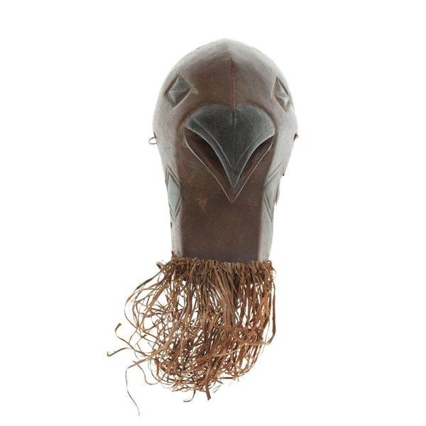 Liberian, Dan Zoomorphic Bird Effigy Mask