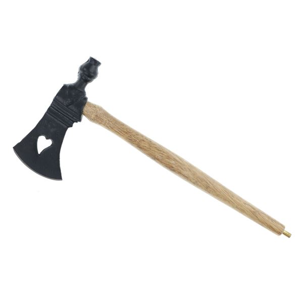 20th Century Weeping Heart Pipe Tomahawk