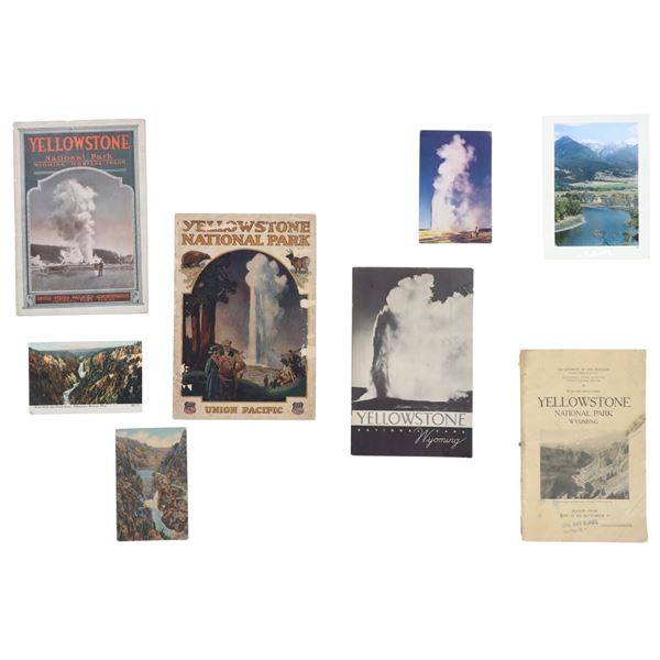 Antique & Vintage Yellowstone Park Ephemera