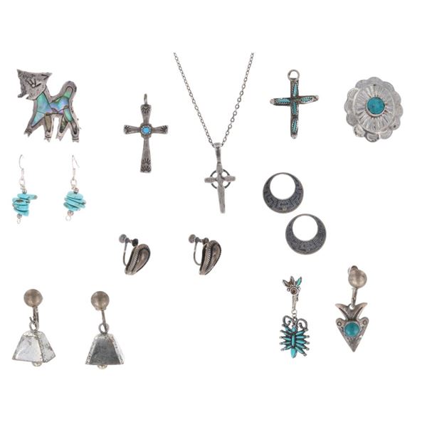 Navajo & Zuni Sterling Silver Jewelry Collection