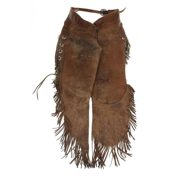 Montana Great Basin Buckaroo Leather Chinks