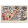 Image 1 : 1st Edition "Then and Now" Series Baseball Litho