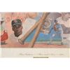Image 5 : 1st Edition "Then and Now" Series Baseball Litho