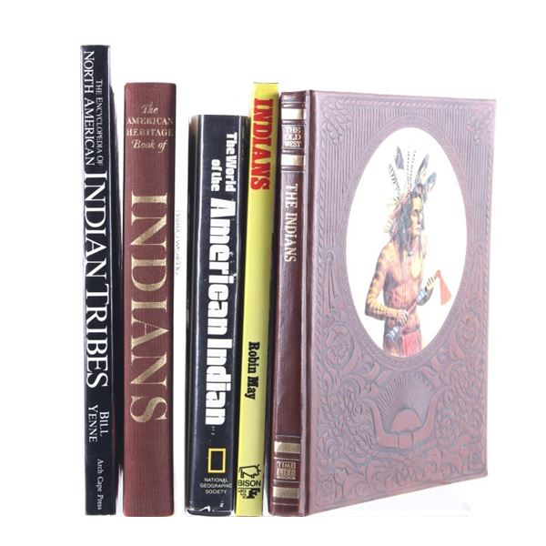 Vintage American Indian Culture Book Collection