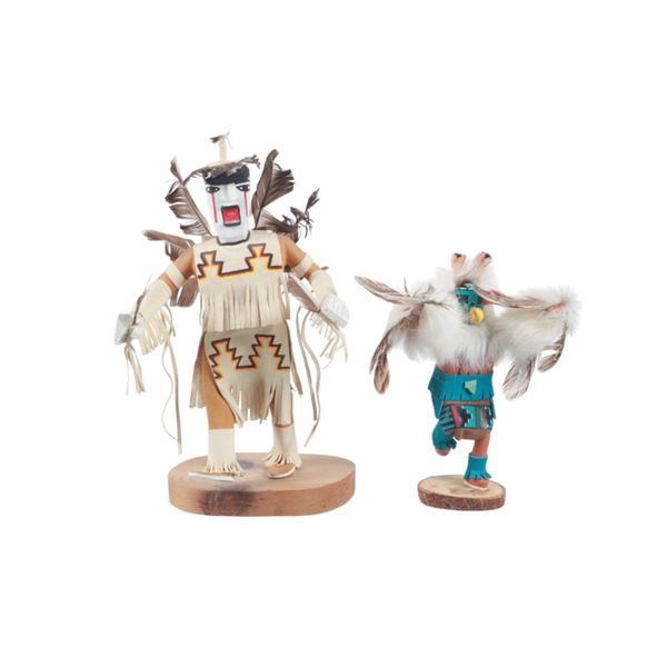 Vintage Navajo Handcarved Kachina Painted Dolls