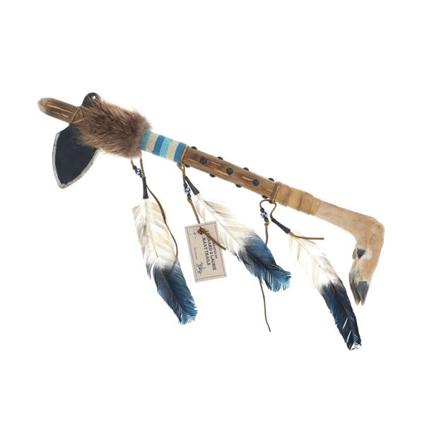Leonard & Laurie Many Trails Deer Foot Tomahawk