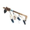 Image 1 : Leonard & Laurie Many Trails Deer Foot Tomahawk