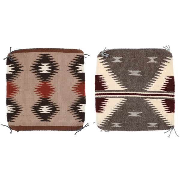 Navajo Joann Johnson Salesman Sampler Rugs (2)
