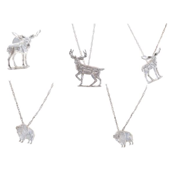 U.S.A. Sterling Silver Western Wildlife Jewelry
