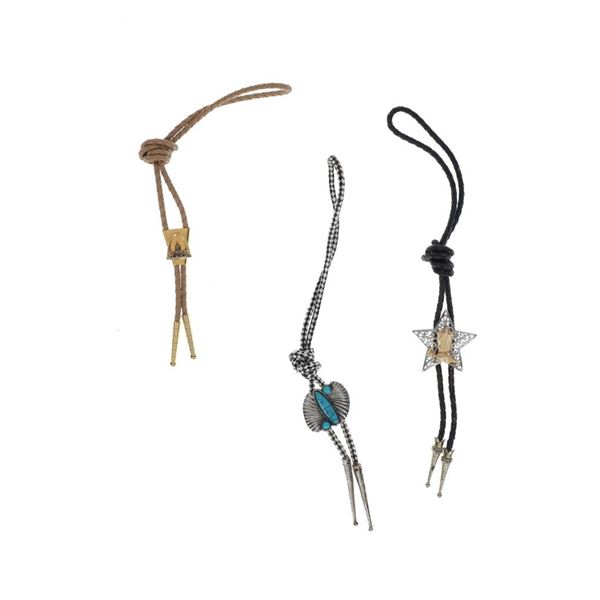 Southwestern Americana Braided Bolo Tie Collection