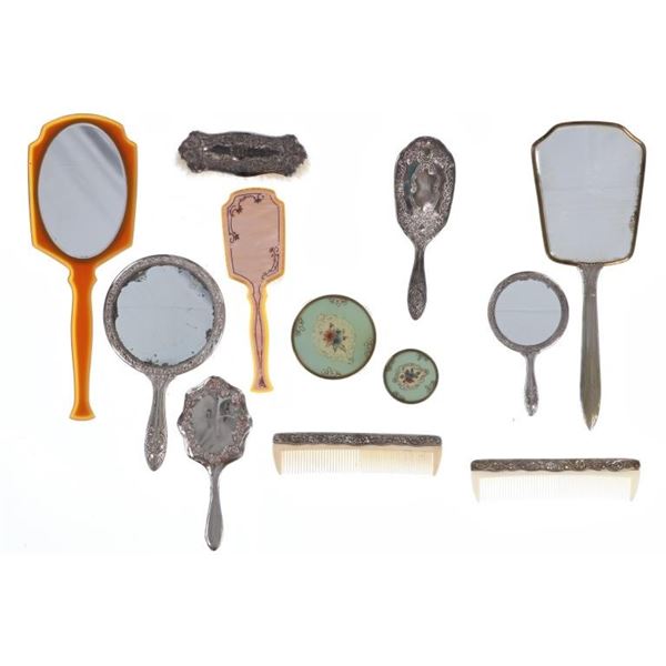 Women's Bathroom Vanity Set Early 20th C (12)