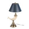 Image 1 : Early Vintage Rocky Mountain Rams Horn Table Lamp