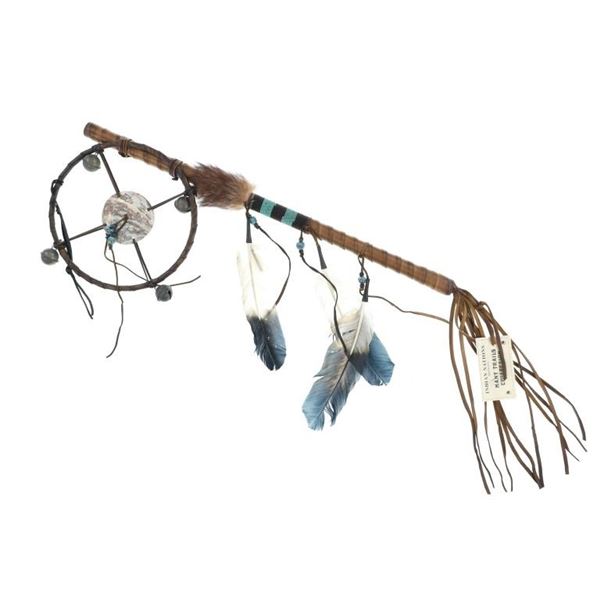 Chippewa Cree Hoop Dance Stick by Many Trails