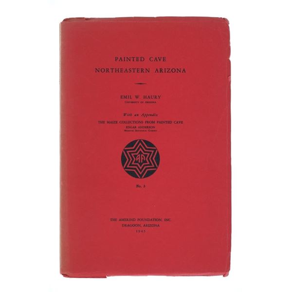 "Painted Cave Northeastern Arizona", Haury 1st Ed.