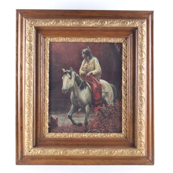 Chuck DeHaan "Crow Autumn" Framed Print 1990