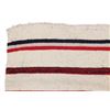 Image 10 : Mexican Pescado & Banded Wool Rug Pair c. 1960s
