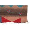 Image 6 : Mexican Pescado & Banded Wool Rug Pair c. 1960s
