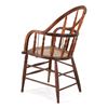 Image 3 : Antique Windsor Cane Seat Arm Chair