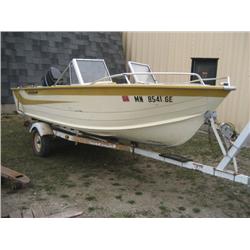 Starcraft, 1978 starcraft with 90 hp. Motor and trailer. 