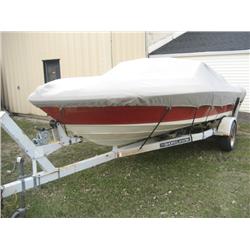 Sea Breeze, 1986 Sea Breeze boat with 140hp IO roller trailer