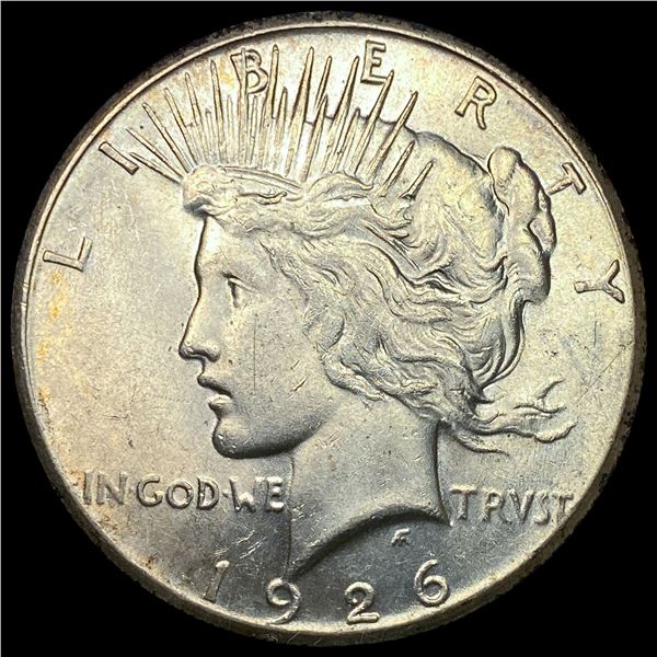 1926 Peace Silver Dollar NEARLY UNCIRCULATED