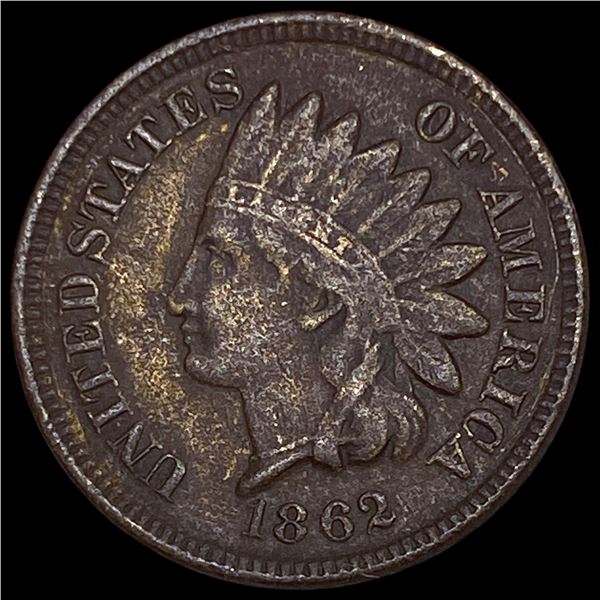 1862 Indian Head Cent NEARLY UNCIRCULATED