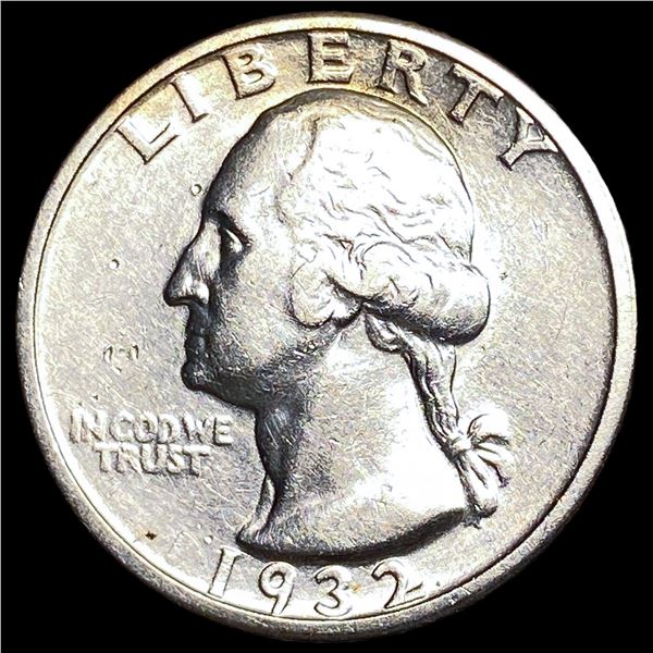 1932-D Silver Washington Quarter NEARLY  UNCIRCULATED