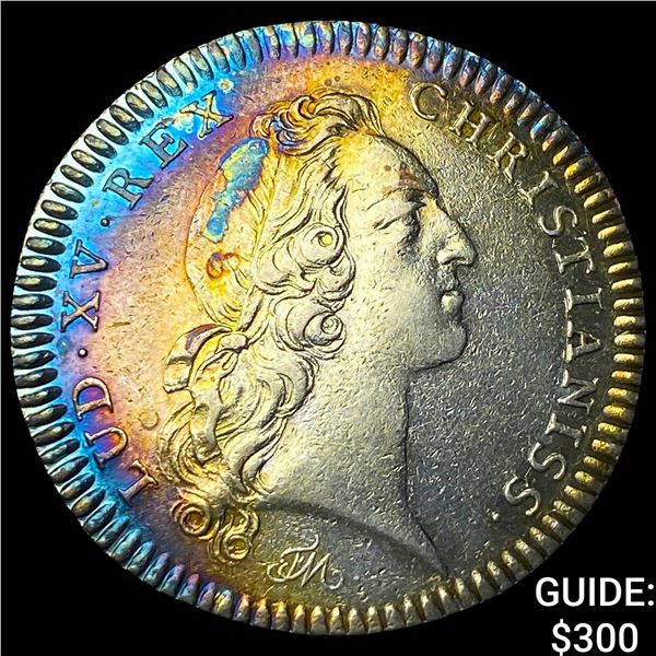 1715-1774 City of Bordaux Silver Jetson