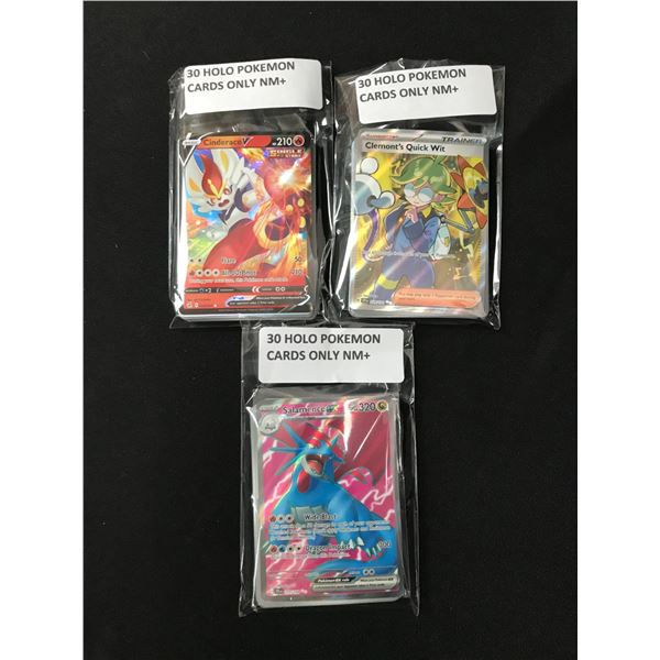 LOT OF 90 POKEMON TCG HOLO TRADING CARDS