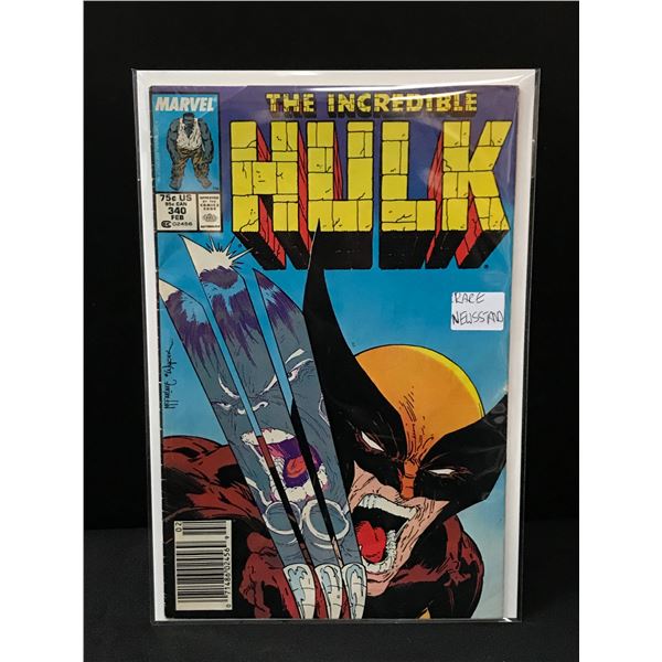 THE INCREDIBLE HULK #340 - MARVEL COMICS