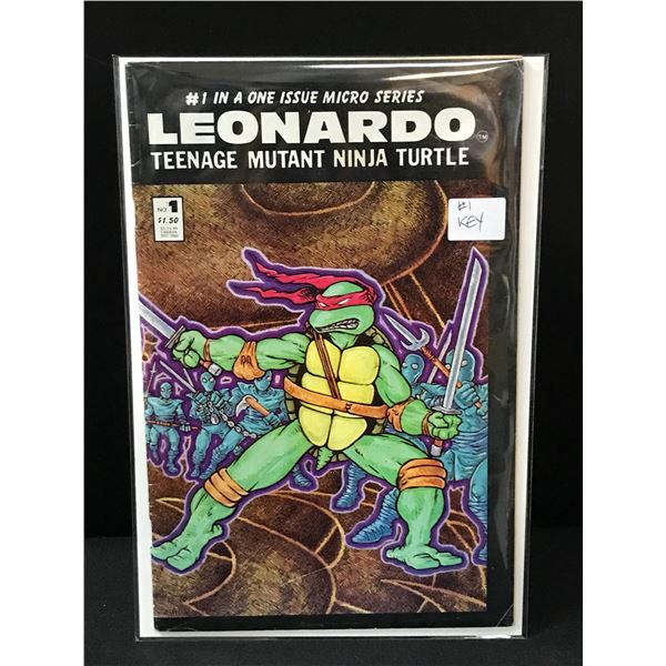 LEONARDO TEENAGE MUTANT NINJA TURTLES #1 - EASTMAN AND LAIRD'S