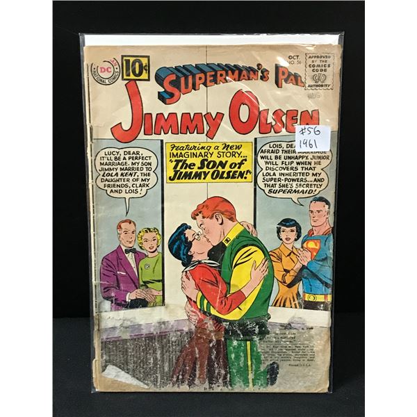 SUPERMAN'S PAL JIMMY OLSEN #56 (1961) - DC COMICS