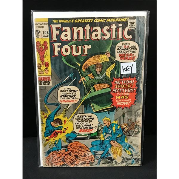 THE FANTASTIC FOUR #108- MARVEL COMICS