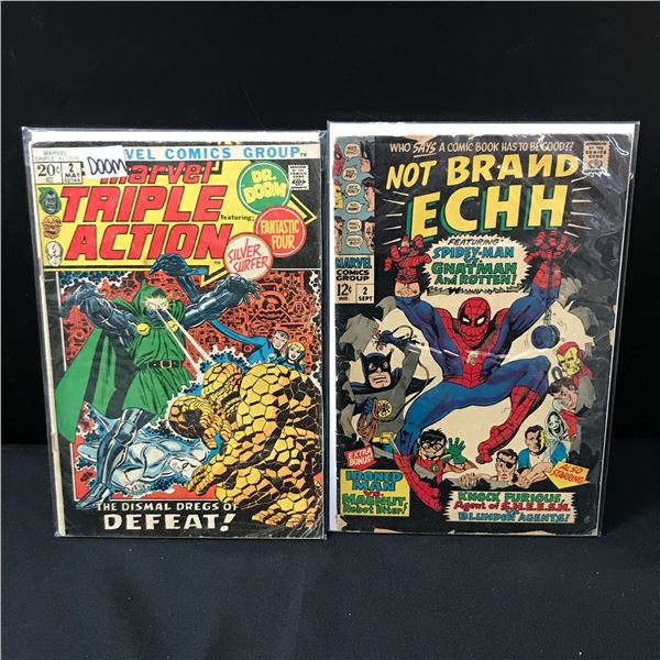 LOT OF 2 MARVEL COMICS