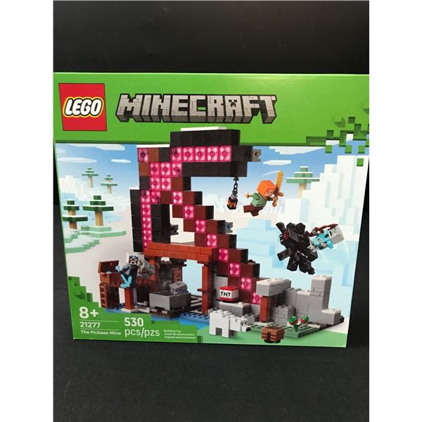 LEGO MINECRAFT #21277 THE PICKAXE MINE SEALED IN ORIGINAL PACKAGING