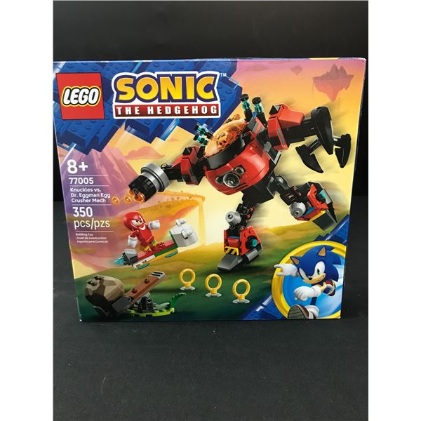 LEGO SONIC THE HEDGEHOG #77005 KNUCKLES VS DR EGGMAN EGG CRUSHER MECH SEALED IN ORIGINAL PACKAGING