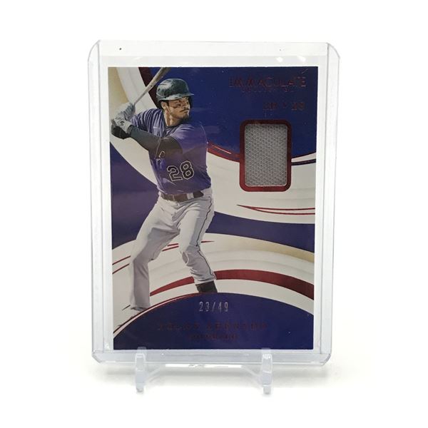2020 PANINI IMMACULATE COLLECTION BASEBALL NOLAN ARENADO PATCH TRADING CARD 23/49