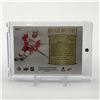 Image 2 : 2019-20 UPPER DECK STATURE HOCKEY FILIP ZADINA SIGNED ROOKIE RELIANCE PATCH TRADING CARD 01/18
