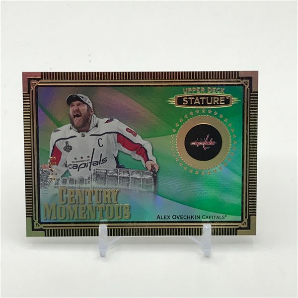 2019-20 UPPER DECK STATURE HOCKEY ALEX OVECHKIN TRADING CARD 45/99