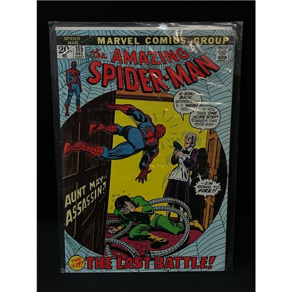 MARVEL COMICS THE AMAXING SPIDER-MAN NO.115