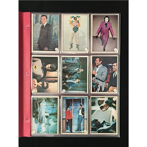 1966 TOPPS BATMAN BATLAFFS #1-55 TRADING CARDS