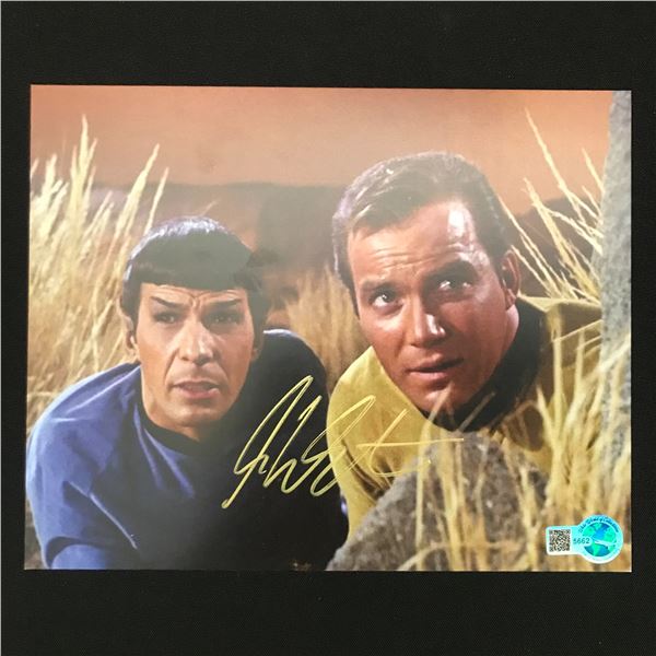 WILLIAM SHATNER SIGNED 8X10 - WWOC COA