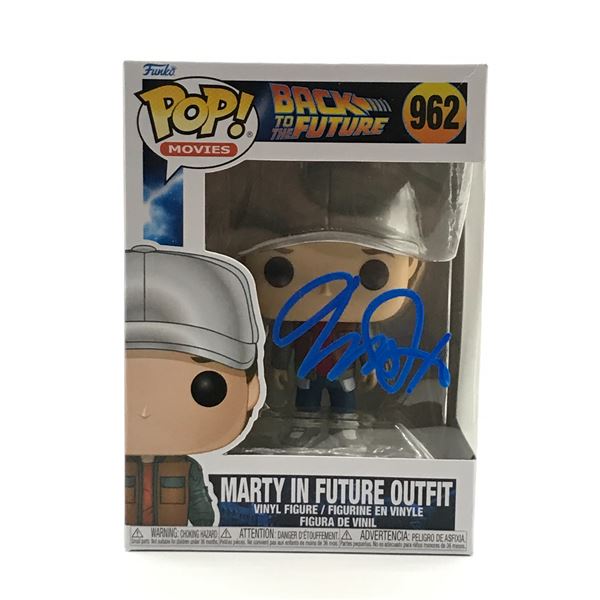 MICHAEL J FOX SIGNED BACK TO THE FUTURE FUNKO POP - WWOC COA